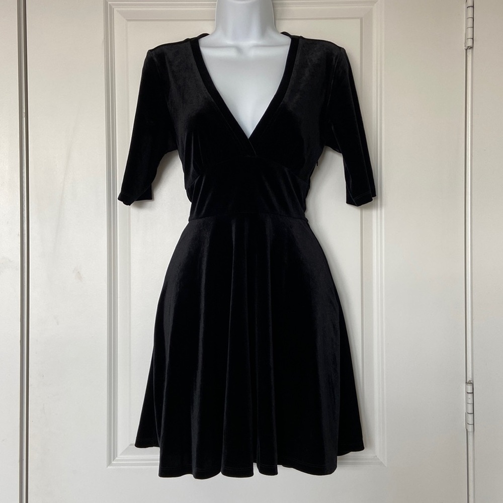 Velvet Mini Dress